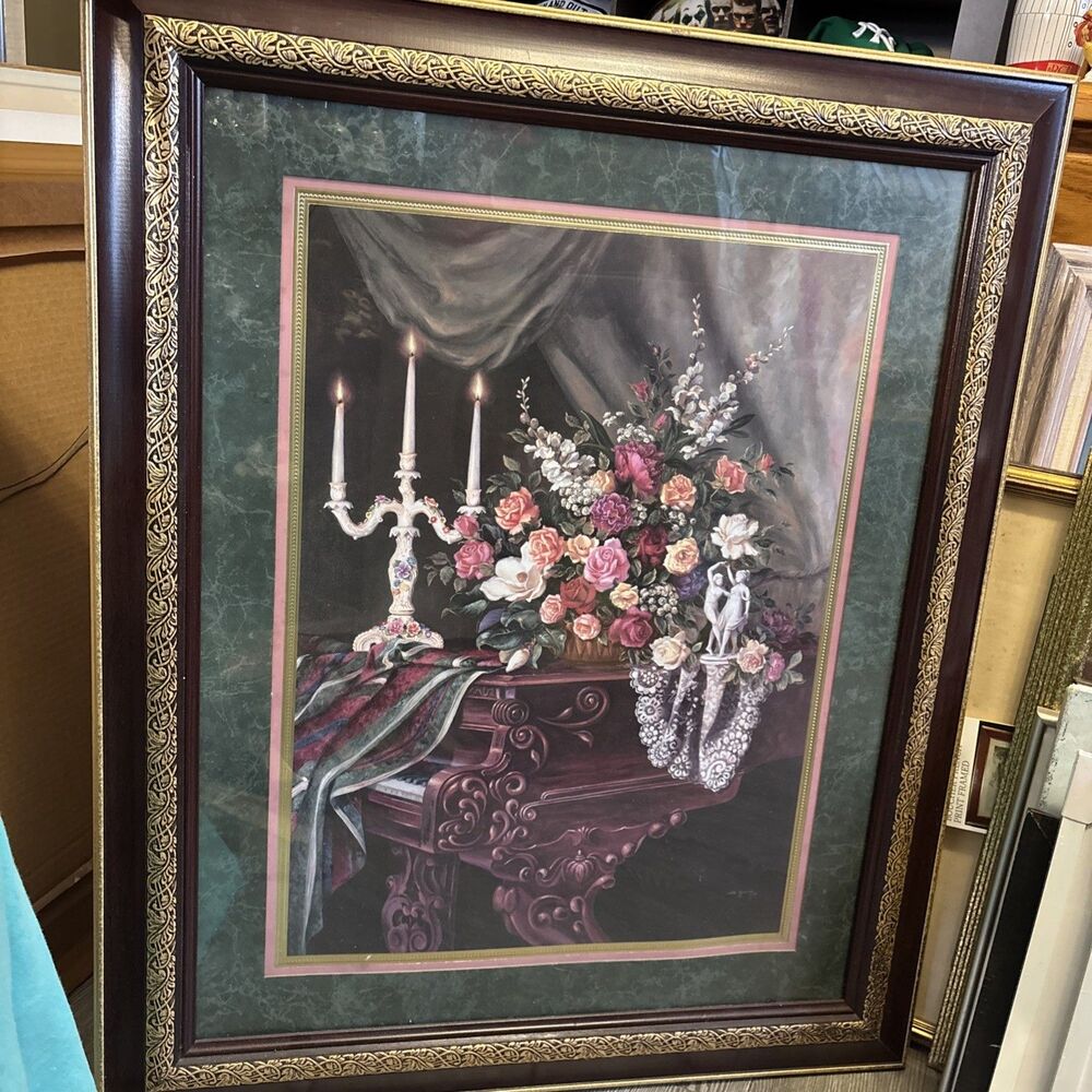 Home Interior  Bountiful Vintage  Designer  Series Picture Framed  Wall Art